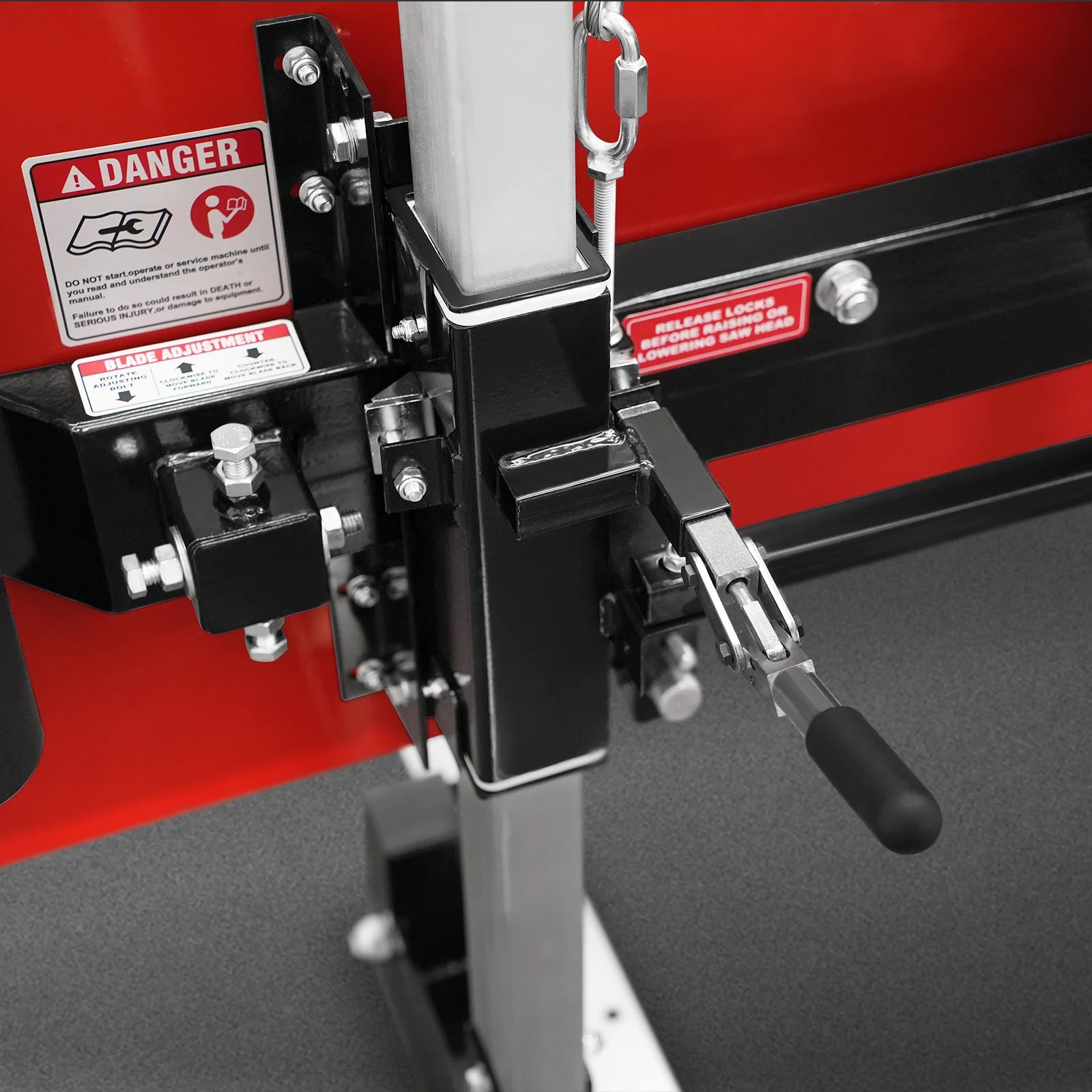 36" MAX Portable Sawmill with 25HP 750cc ZONSEN V-Twin Engine - 36" Cutting Width, 20' Track, Includes 10 Blades - Model SM36MAX