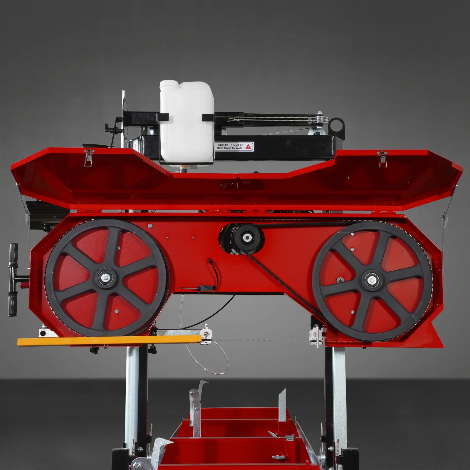 26" Portable Sawmill, 420cc 15HP E-Start Gasoline Engine, 22" Board Width, 13' Track Length , SM26